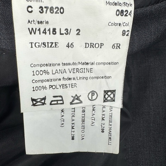 Primatist ‘Fine merino ‘MARLANE Suit Jacket 100%Wool. - Picture 11 of 11